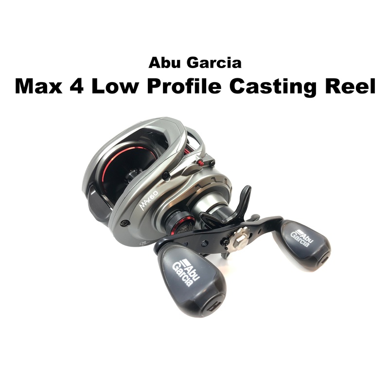Abu Garcia – Max 4 Low Profile Casting Reel