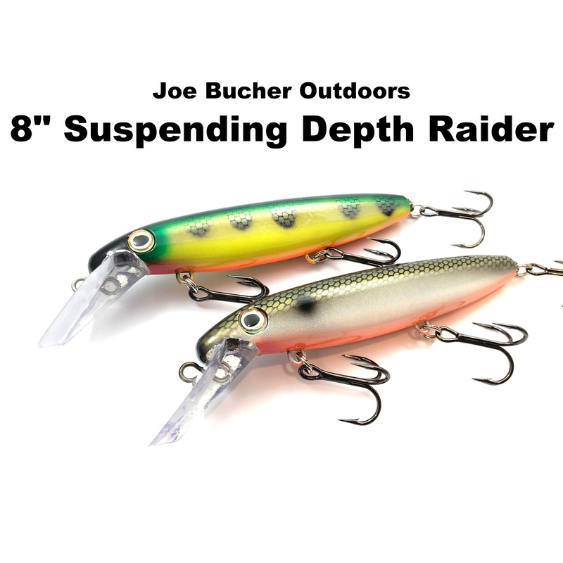 Joe Bucher Outdoors 8 SUSPENDING Depth Raider