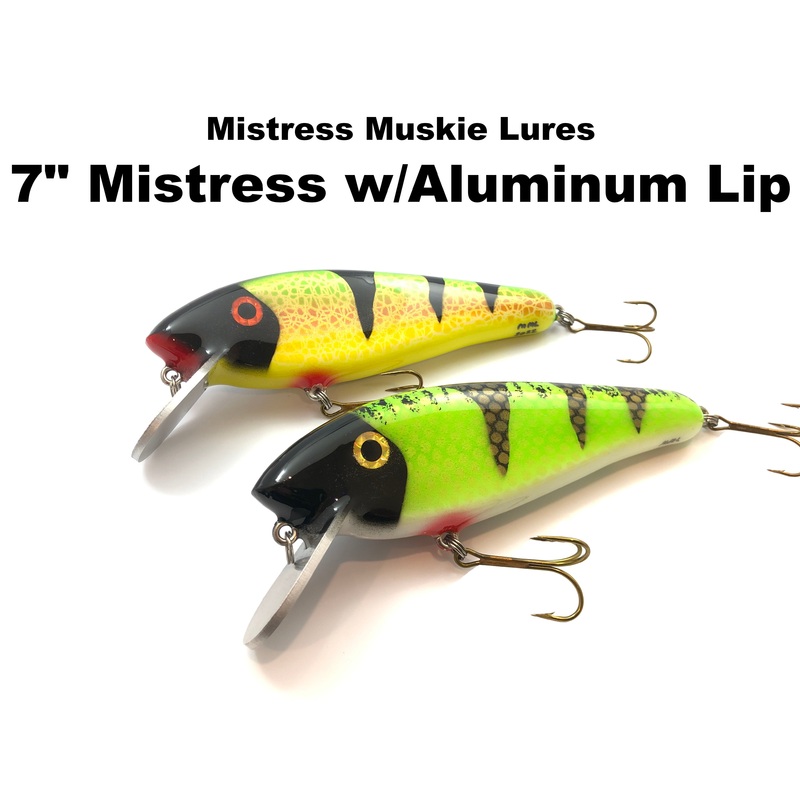 Mistress Muskie Lures 7 Mistress w/Aluminum Lip