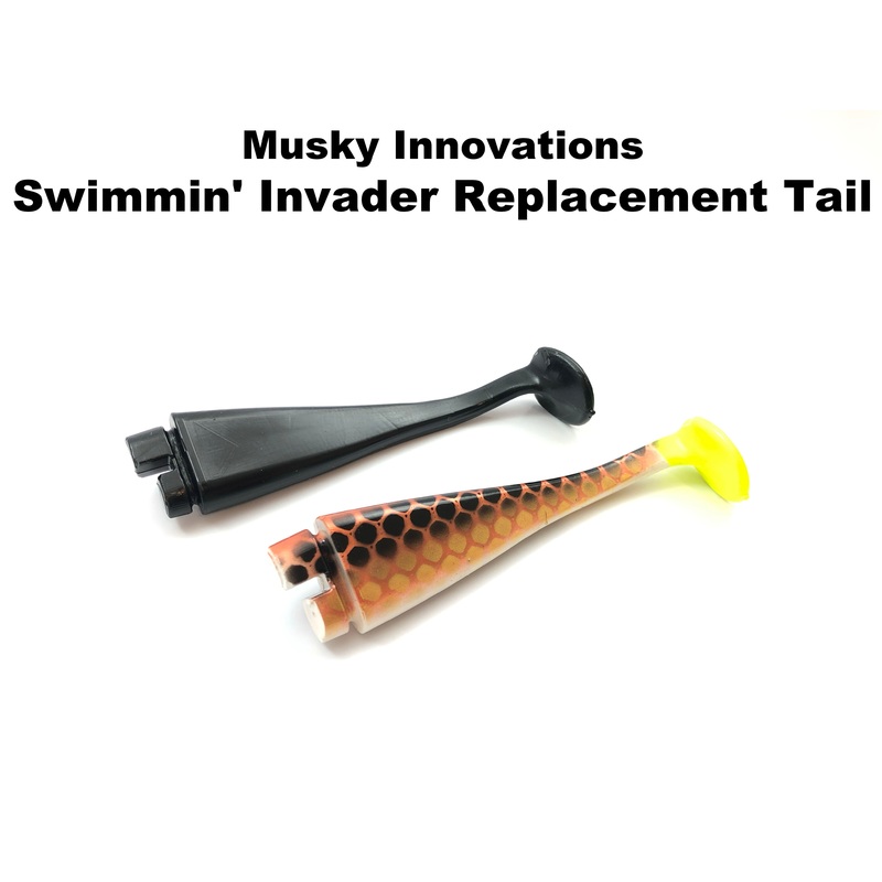Musky Innovations Swimmin’ Invader Replacement Tail