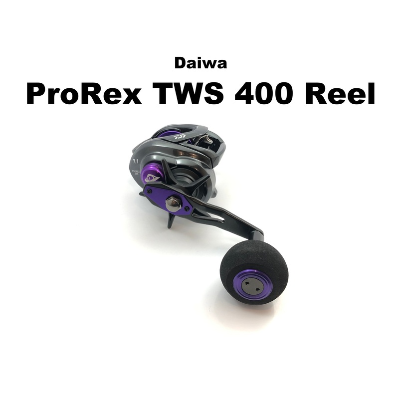 Daiwa ProRex TWS 400 Reel|PRX400P-P 5.3:1 – Right Hand|PRX400H-P 7.1:1 – Right Hand|PRX400XH-P 8.1:1 – Right Hand