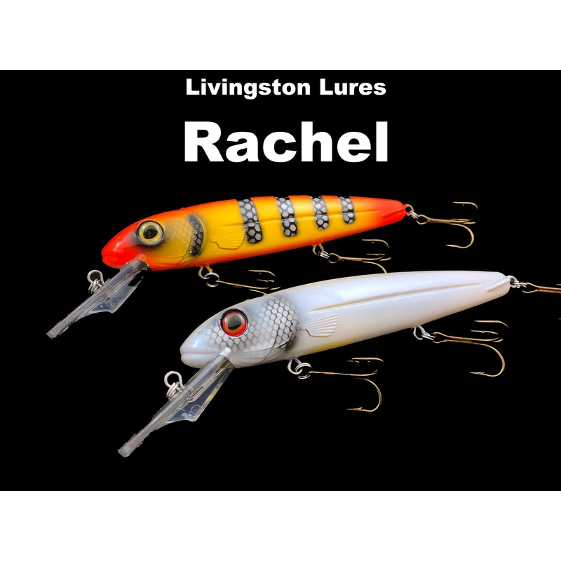 Livingston Lures Rachel|Blue Pearl|Cisco|Fire Perch|Green Perch|Natural Perch|Rainbow Smelt|Threadfin Shad|Yellow Perch