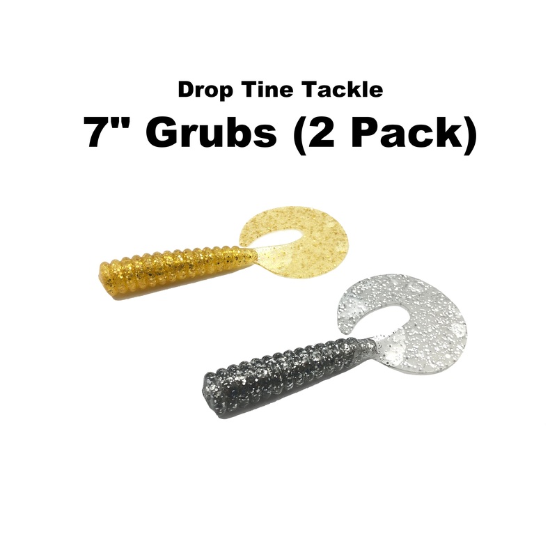 Drop Tine Tackle – 7 Grubs (2 Pack)