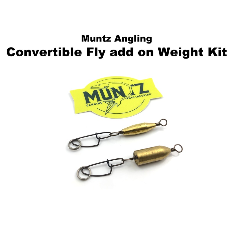 Muntz Angling Convertible Fly add on Weight Kit