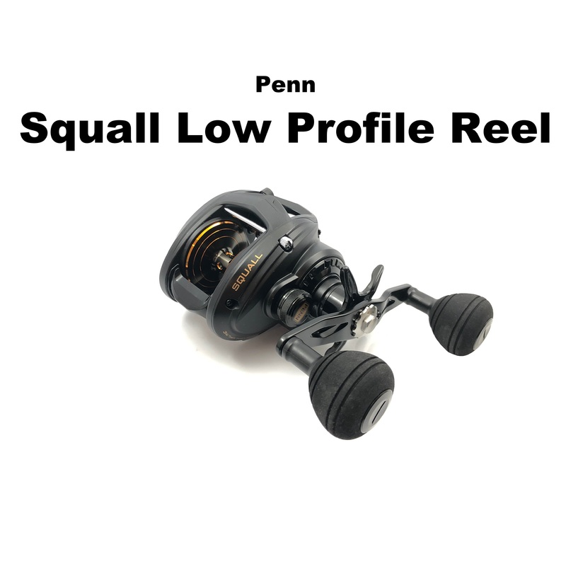 Penn Squall Low Profile Reel|SQL400LP – Right Hand|SQL400LPLH – Left Hand