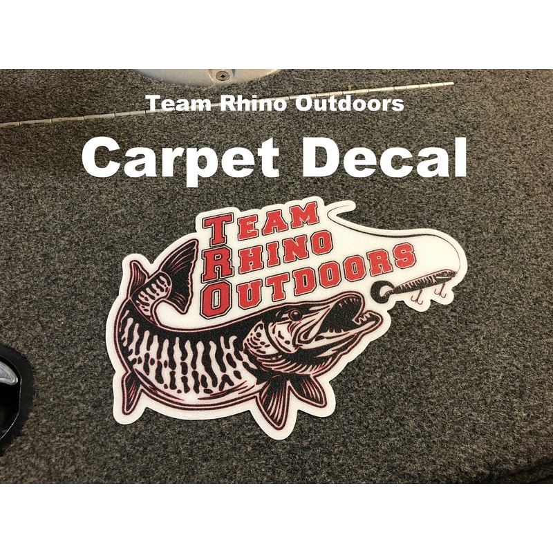 Team Rhino Outdoors Carpet Decal