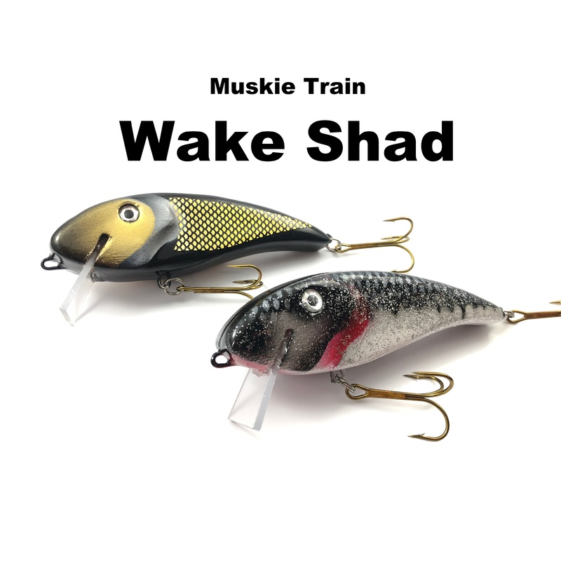 Muskie Train Wake Shad|Albino Cisco|Black Crappie|Criminal|Fire Perch|Fubar Perch|Glitter Perch|Green N Gold Perch|Hanson Bluegill|Ice Cold Perch|Lantern Fly|Mr Freeze|Mr T|Olive Perch|Pumpkin Seed|Shadisco|38 Special