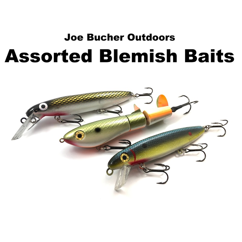 Assorted Blemish Joe Bucher Outdoors Baits