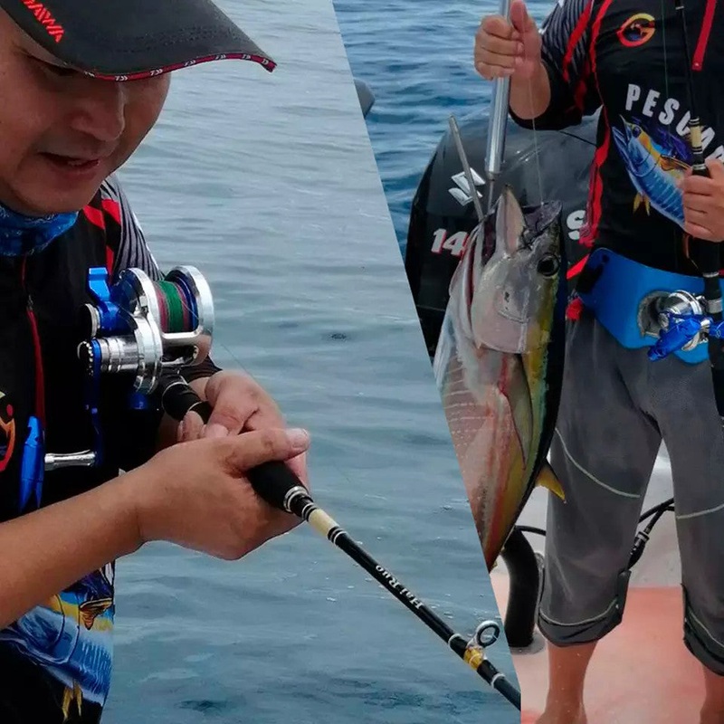 SJA STERI Slow Pitch Jigging Reel. 300R- 5.7:1 – 16kg Drag.  L/H and R/H