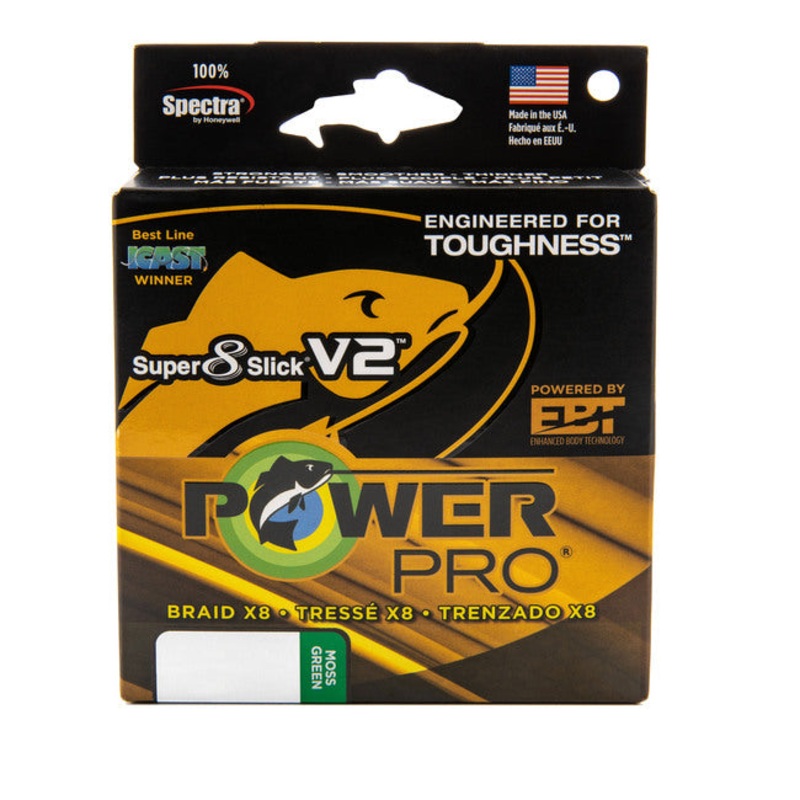 Power Pro Super Slick V2 150 yd spool