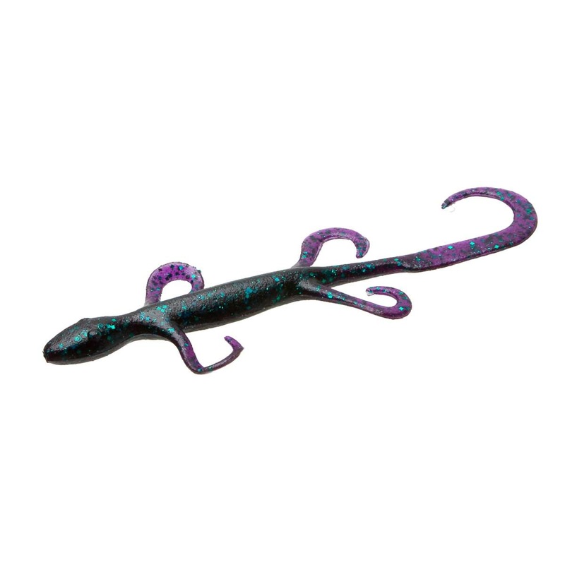 Zoom 6 Lizard (9 pk)|June bug|Candy Bug|Watermelon Seed|Pumpkin|Moccasin Blue|Watermelon Candy|Black Blue Tail|June Bug Red|White|Watermelon Red|Black and Blue|Cotton Candy Chartreuse|Green Pumpkin|Plum|Smoke Purple|Electric Blue|Green Pumpkin Chartreu