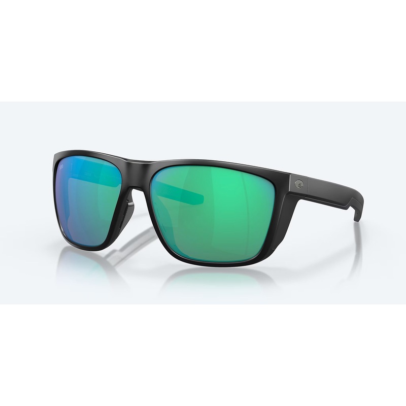 FERG XL COSTA SUNGLASSES|MATTE Black|Green Mirror Glass|Blue Mirror Glass