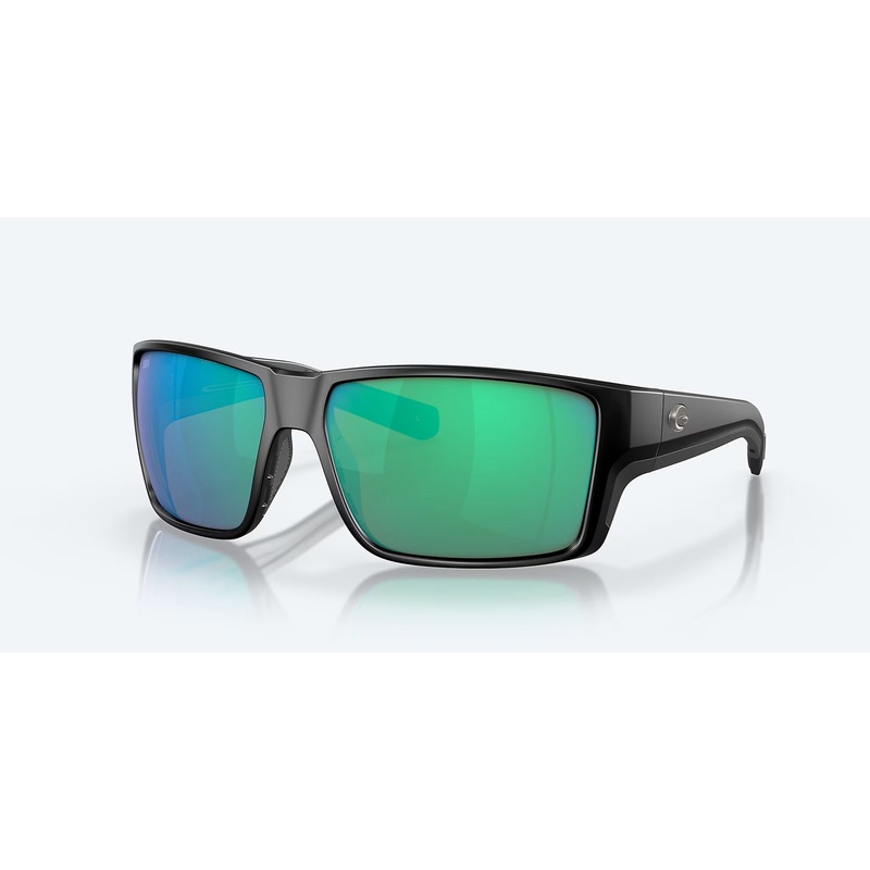 REEFTON PRO COSTA SUNGLASSES|Matte Black|BLACK|Green Mirror Glass|SUNRISE SILVER MIRROR
