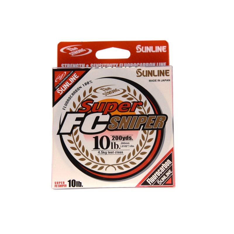 Sunline FC Sniper|10 lb – 200 yds|12 lb – 200 yds|14 lb – 200 yds|16 lb – 165 yds|18 lb – 165 yds|20 lb – 165 yds