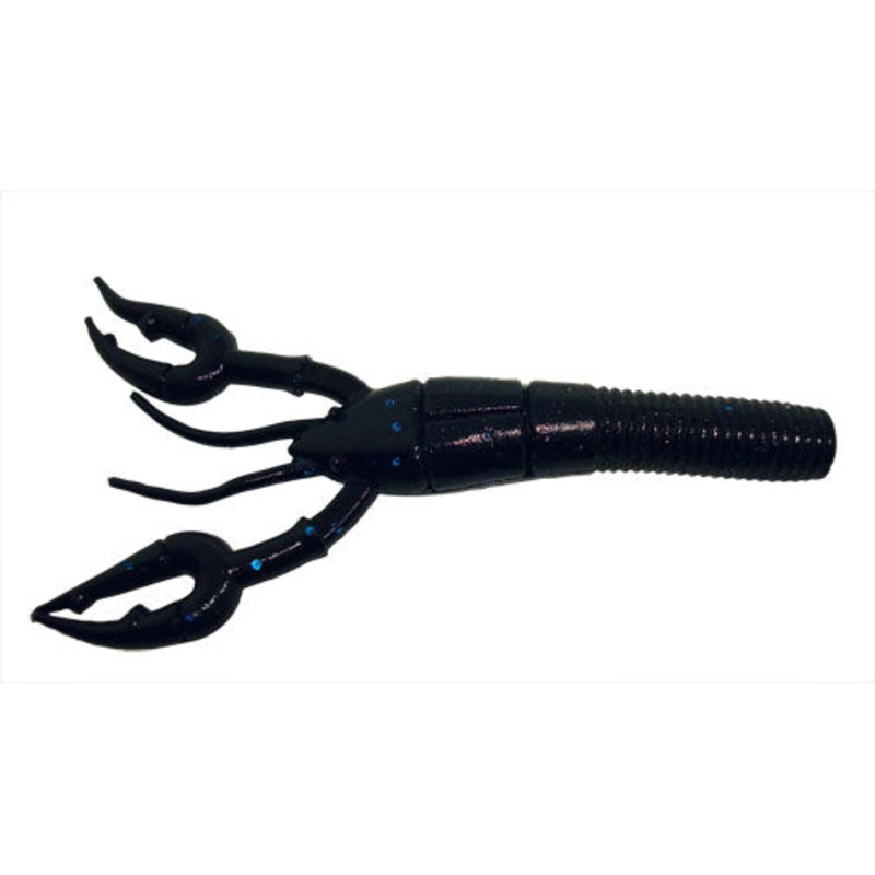 Yamamoto Fat Baby Craw|Black / Large Blue Flk|Cinnamon / Black & Purple Flk|Green Pumpkin / Large Green & Purple Flk