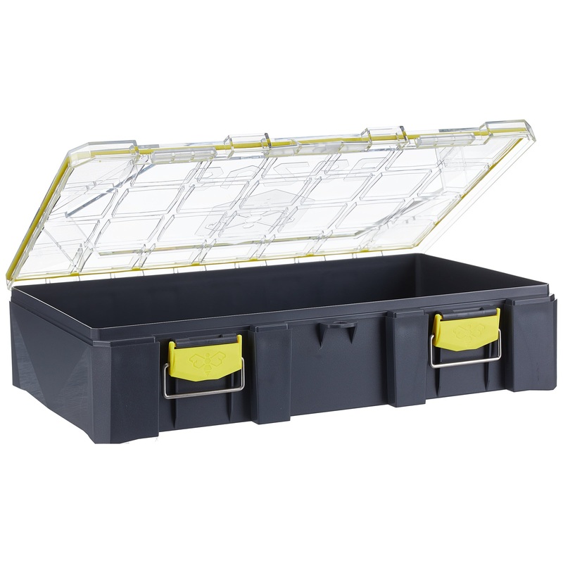 Buzbe Empty Colony 28 Deep Modular Tackle Box