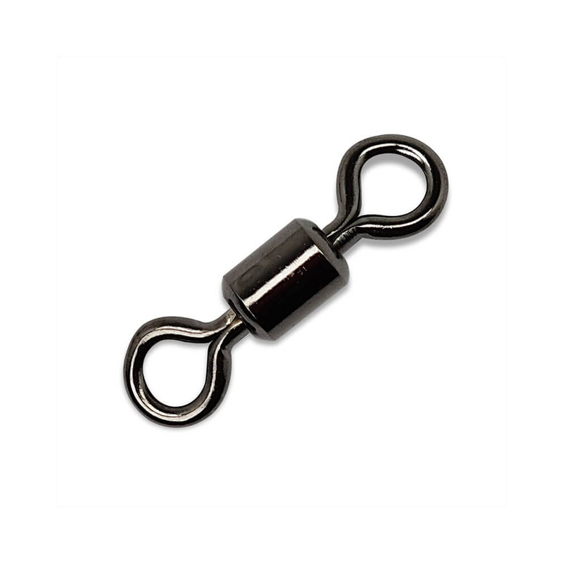 Gamakatsu Superline Swivel|10 (10pk)|8 (8pk)|7 (8pk)|6 (8pk)|5 (8pk)|4 (8pk)|2 (6pk)|1 (6pk)|NS Black