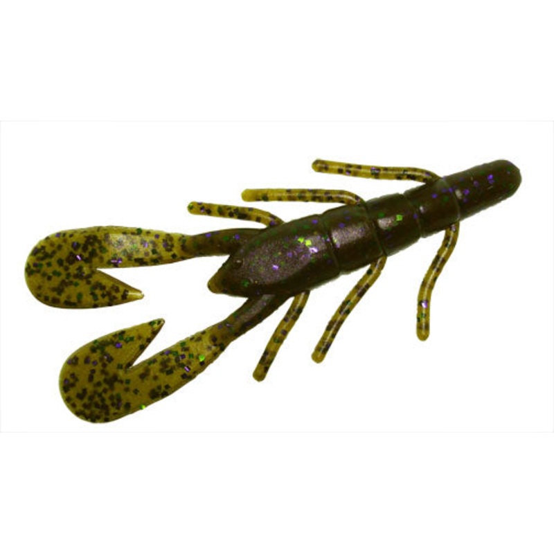 Zoom Ultra Vibe Speed Craw|3.5″ (12pk)|Green Pumpkin Candy|Black Red Glitter|Watermelon Magic|Watermelon Candy|Black|Pumpkin|Green Pumpkin|Watermelon Red|White Pearl|Chartreuse Pumpkin|South Africa Special|Black Blue|Green Pumpkin Blue|Green Pumpkin Blue
