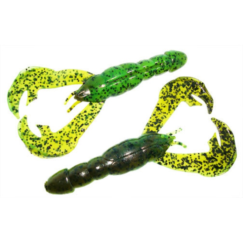 Strike King Rage Tail Craw|Summer Craw|Bama Craw|Green Pumpkin Purple/Gold|Candy Craw|Watermelon Red|South African Special|Green Pumpkin