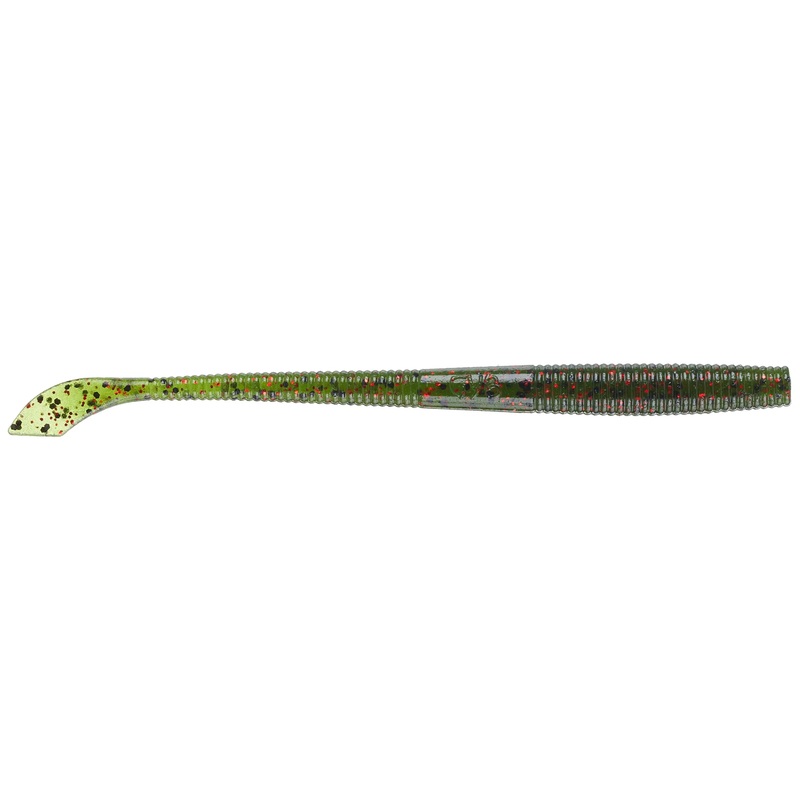 Yamamoto Kut Tail Worm|5″|7.75″|Watermelon Black & Red Flk|Green Pumpkin / Watermelon