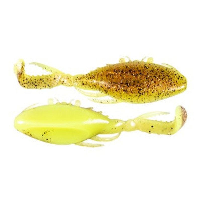 Z-Man Kicker Crabz|3.5″|Sexy Penny|Houdini|The Deal|Redbone|Blue Claw|Purple Demon|Redfish Toad|Golden Boy|Bloody Mary Sunday|Slim Shady