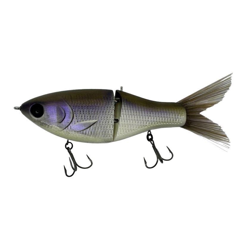 Clutch ECO Glide Bait 6.25|Threadfin|Bone|Green Gizzard|Purple Back|Steel Shad