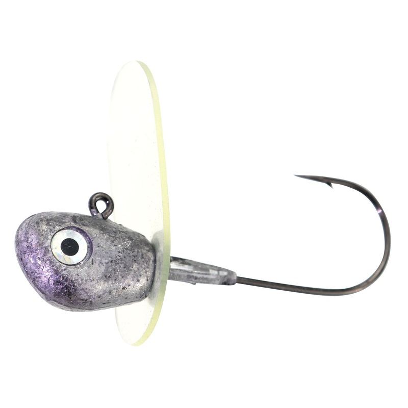 Pulse Fish Lures Pulse Jig|1/8 oz (2pk)|1/4 oz (2pk)|3/8 oz (2pk)|Smokie|Chartreuse|Pearl|Green Albino|White River|Albino|TN Shad