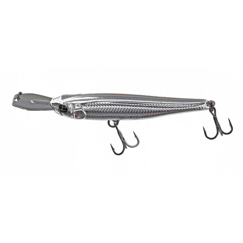 Jackall Riser Bait 007|Chrome|Chartreuse Back Pearl|Bone White