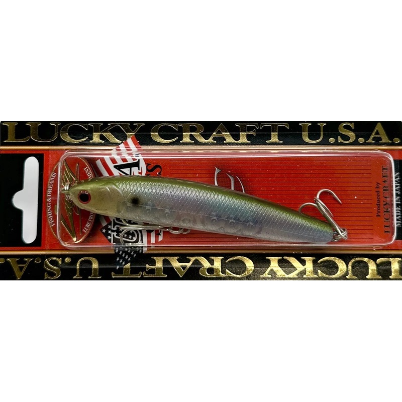 Lucky Craft Wander 95|Ghost Green Herring|MS MJ Herring|White Knight|Zebra MS Chart Shad
