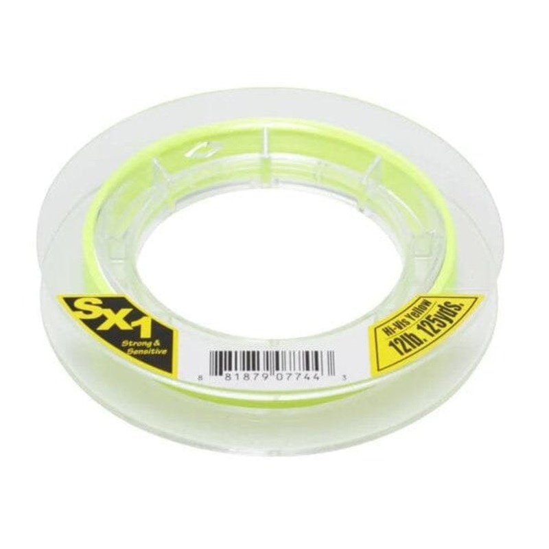 Sunline SX1 Braided Line|Hi-Vis Yellow|16lb – 125yds|8lb – 600yds|10lb – 600yds|12lb – 600yds|16lb – 600yds