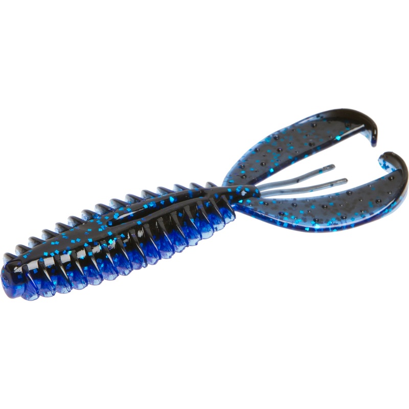 Zoom Z-Craw Jr|Black Sapphire|Black Blue|California 420|Green Pumpkin|Green Pumpkin Blue|Green Pumpkin Orange|Huckleberry|Red Bug|South Africa Special|Watermelon Red|White|White Pearl
