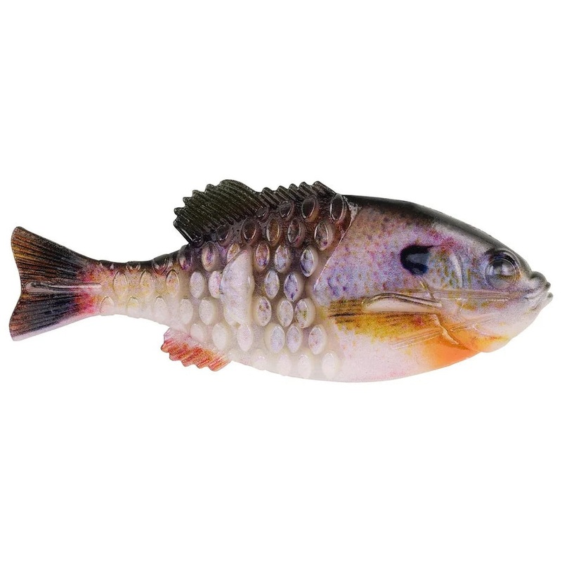 Berkley Power Bait Gilly|90mm|110mm|130mm|Pumpkinseed|Blue Shiner Gold|HD Sunfish|HD Yellow Perch|Watermelon Candy|HD Bluegill|HD Warmouth|HD Pumpkinseed|Green Pumpkin|Black Blue Flek|HD Crappie|IKEs Green Pumpkin Blue Flash