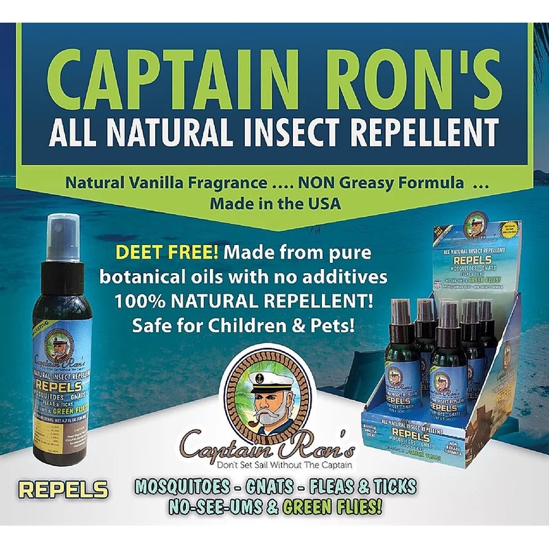 Captain Ron’s All Natural Insect Repellent
