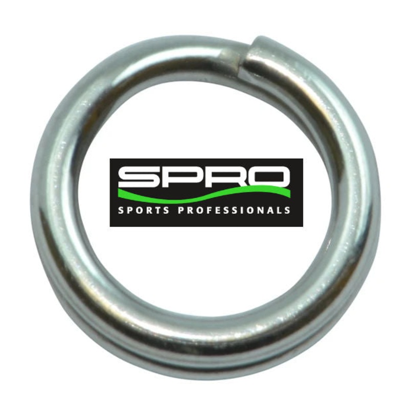Spro Power Split Ring|Size 2 (20 Pack)|Size 3 (18 Pack)|Size 4 (14 Pack)|Size 5 (10 Pack)|Size 6 (8 Pack)|Size 7 (6 Pack)|Size 8 (6 Pack)|Size 9 (5 Pack)