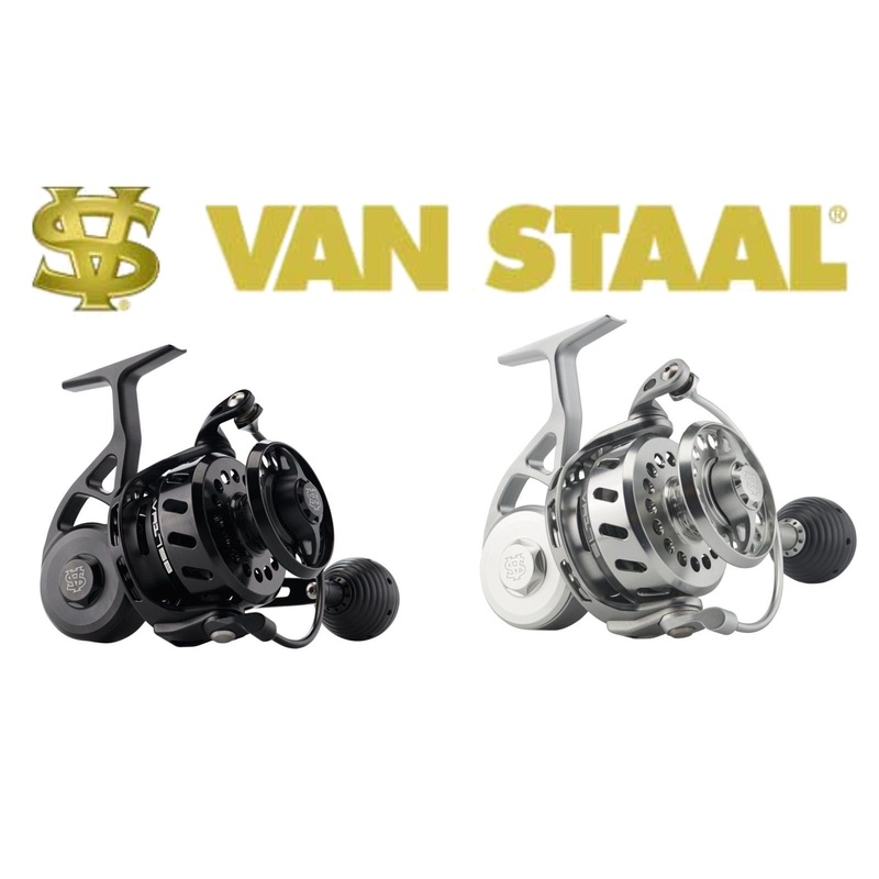 Van Staal VR Spinning Reel|VR50|VR51|VR75|VR125|VR150|VR151|VR175|VR200|VR201|Silver|Black