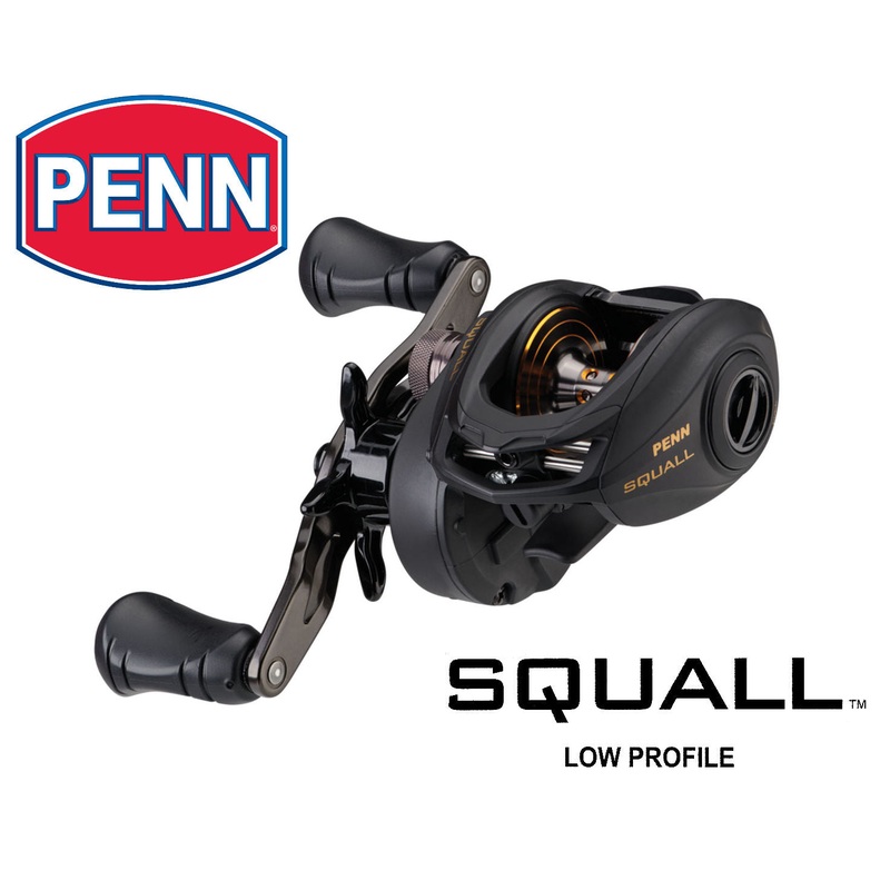 Penn Squall Low Profile Reel|SQL200LP|SQL200LPLH|SQL300LP|SQL300LPLH|SQL400LP|SQL400LPLH