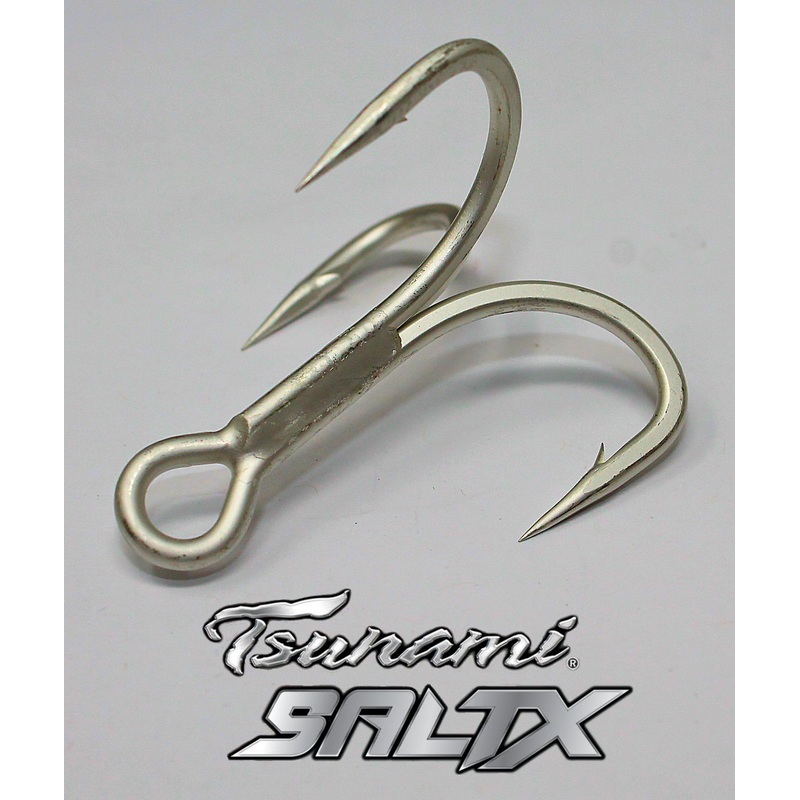 Tsunami SaltX Treble Hook||6||4||2||1|1/0|2/0|3/0|4/0