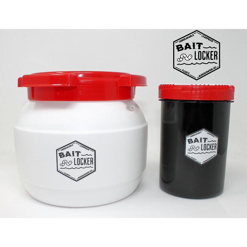 Baitmule Storage Container|Large – White|Small – Black