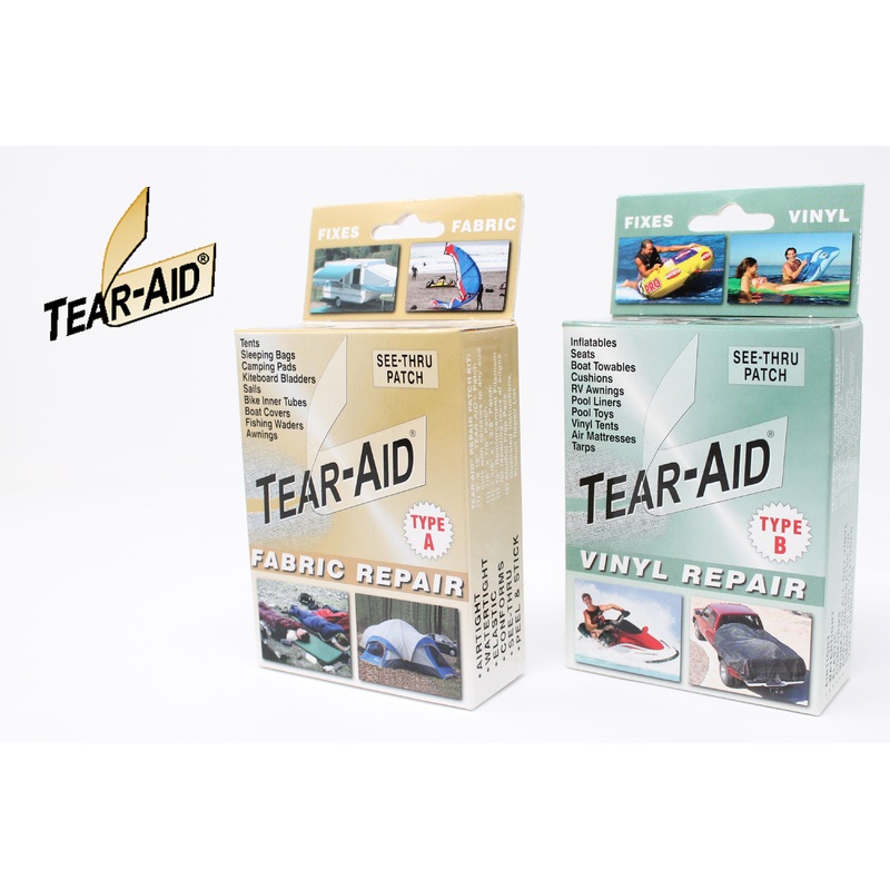 Tear-Aid Repair Patch Kits|Type A|Type B