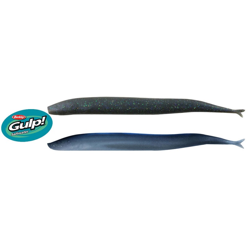 Berkley Gulp! Sand Eel|Sapphire Shine|Silver Mud