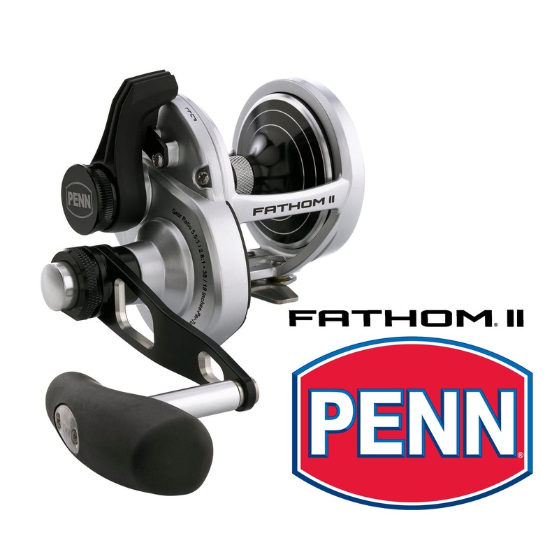 PENN Fathom II Lever Drag Two Speed Conventional Reel