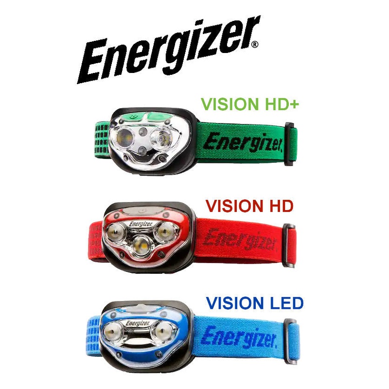 Energizer Vision Headlamps|Vision LED|Vision HD|Vision HD+
