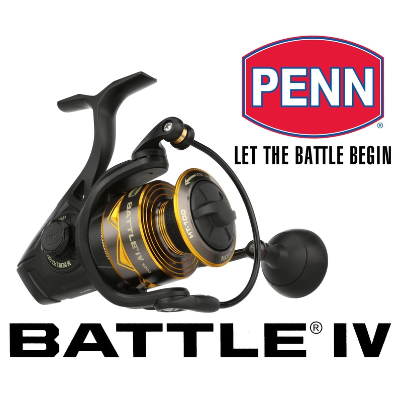 PENN Battle IV Spinning Reel|BTLIV1000|BTLIV2000|BTLIV2500|BTLIV3000|BTLIV4000|BTLIV5000|BTLIV6000|BTLIV8000|BTLIV10000|BTLIV4000HS|BTLIV6000HS|BTLIV8000HS