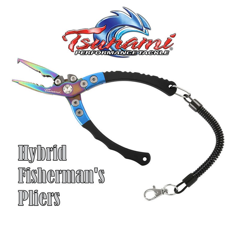 Tsunami Saltwater Grade 6.5 Hybrid Fisherman’s Pliers