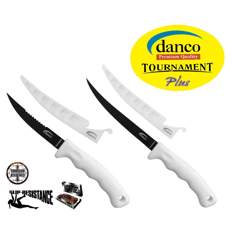 Danco Tournament Plus Bait & Fillet Knife Combo