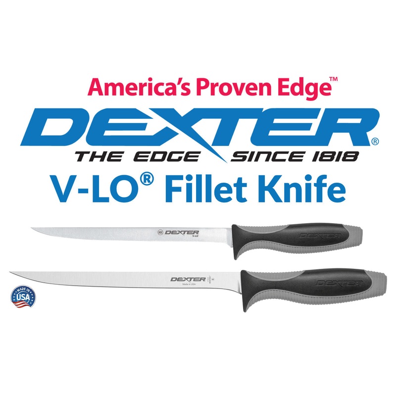 Dexter V-LO Fillet Knife|7 Inch Narrow|8 inch Narrow