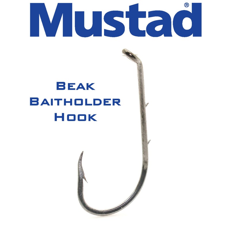 Mustad Beak Hook – Baitholder|92641-BR-2/0-8  / Hook Size: 2/0 / Pack Qty: 8|92641-BR-2/0-100  / Hook Size: 2/0 / Pack Qty: 100|92641-BR-3/0-8  / Hook Size: 3/0 / Pack Qty: 8|92641-BR-3/0-100  / Hook Size: 3/0 / Pack Qty: 100|92641-BR-4/0-8  / Hook Size: