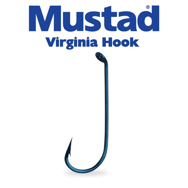 Mustad Virginia Hook|4011D-BU-6-100 / Hook Size: 6 /  Pack Qty: 100|4011D-BU-5-100 / Hook Size: 5 /  Pack Qty: 100|4011D-BU-4-100 / Hook Size: 4 /  Pack Qty: 100|4011D-BU-3-100 / Hook Size: 3 /  Pack Qty: 100