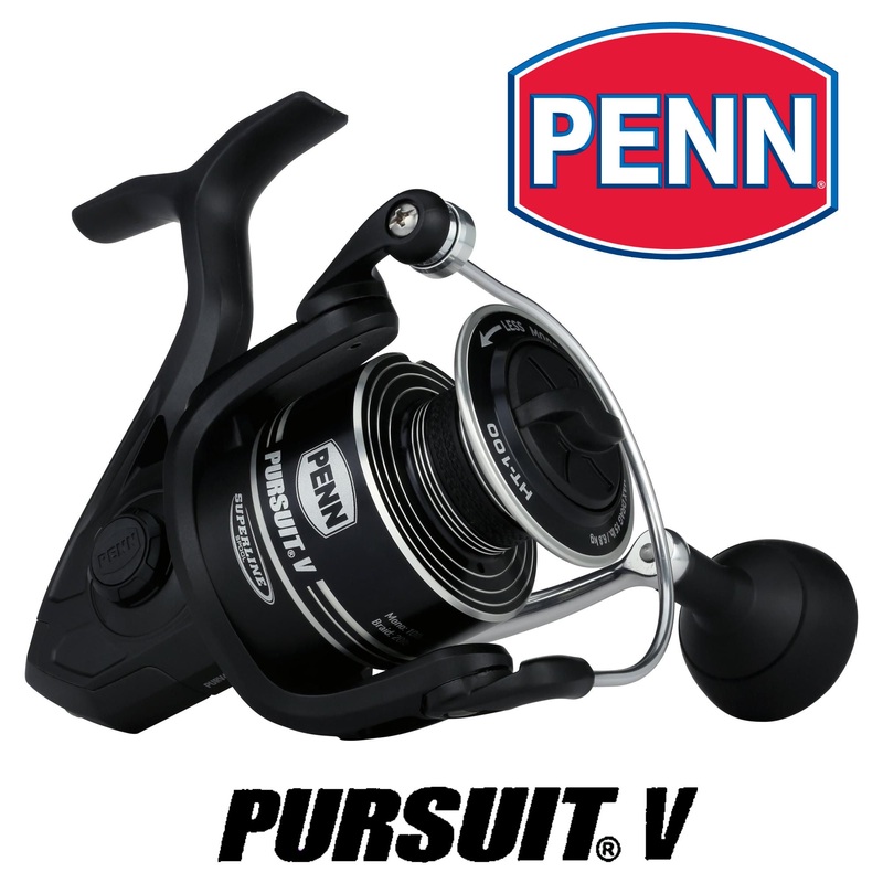 PENN Pursuit V Spinning Reel|PURV2500|PURV3000|PURV4000|PURV5000|PURV6000|PURV8000