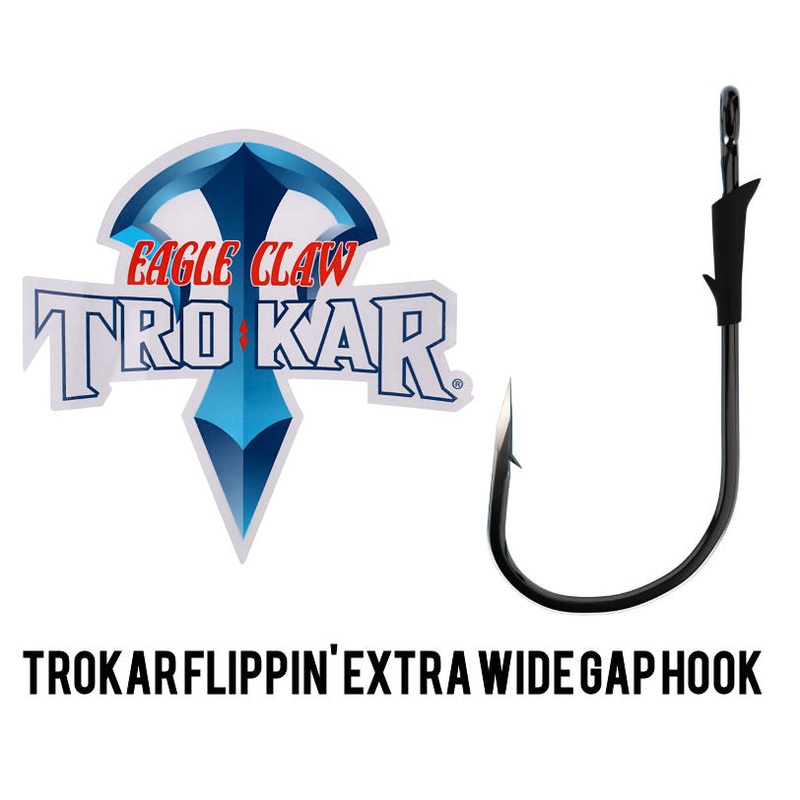 Eagle Claw Trokar Flippin’ Extra Wide Gap Hook